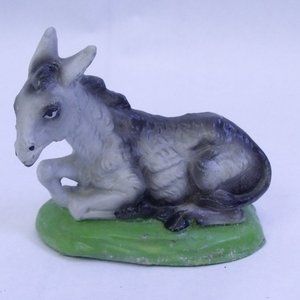 Fontanini Vintage Paper Mache Nativity Donkey
